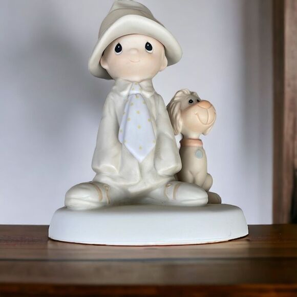 Jonathan & David 1980 Precious Moments Figurine To A Special Dad Figurine E-5212 - Picture 1 of 11